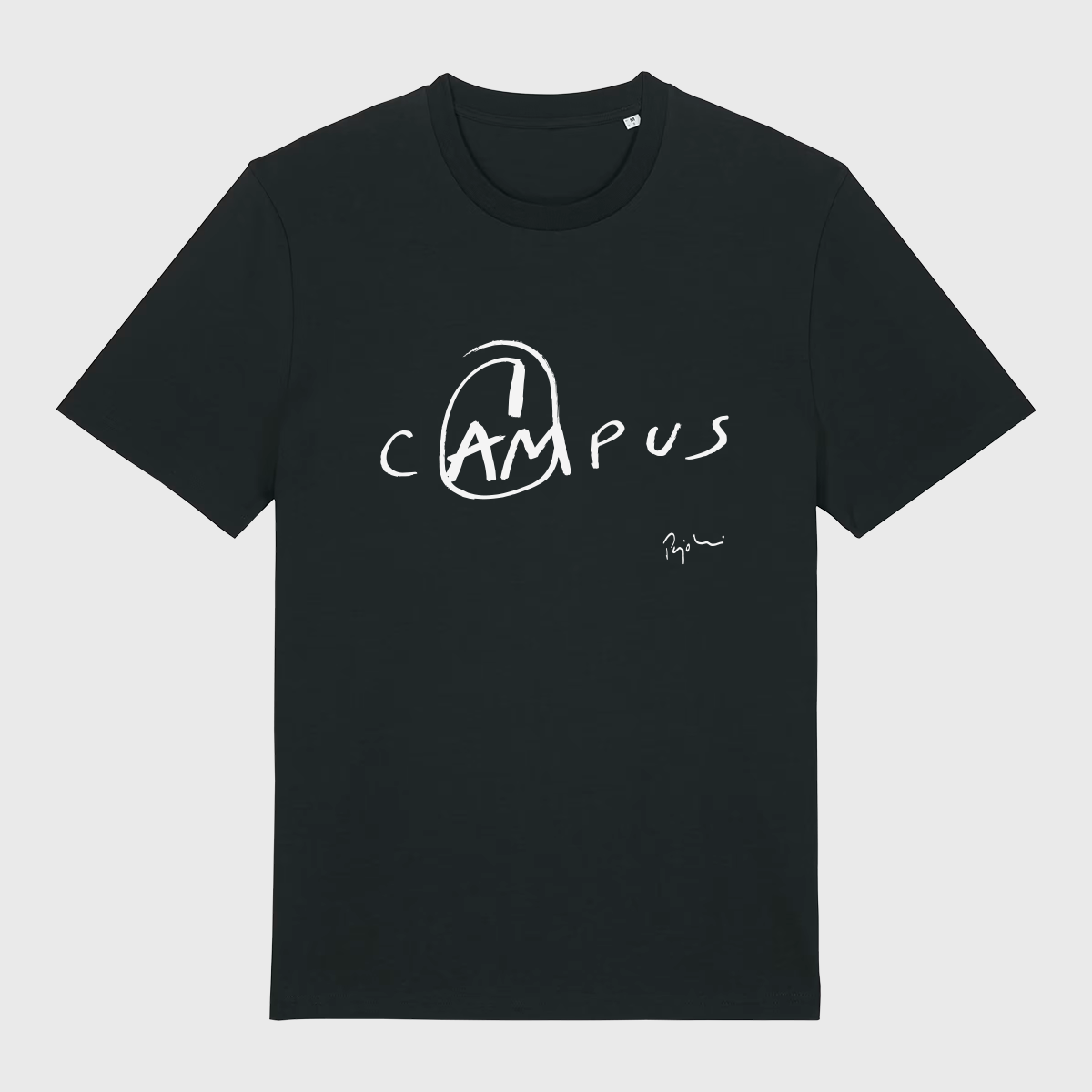 Tricou I am Campus negru