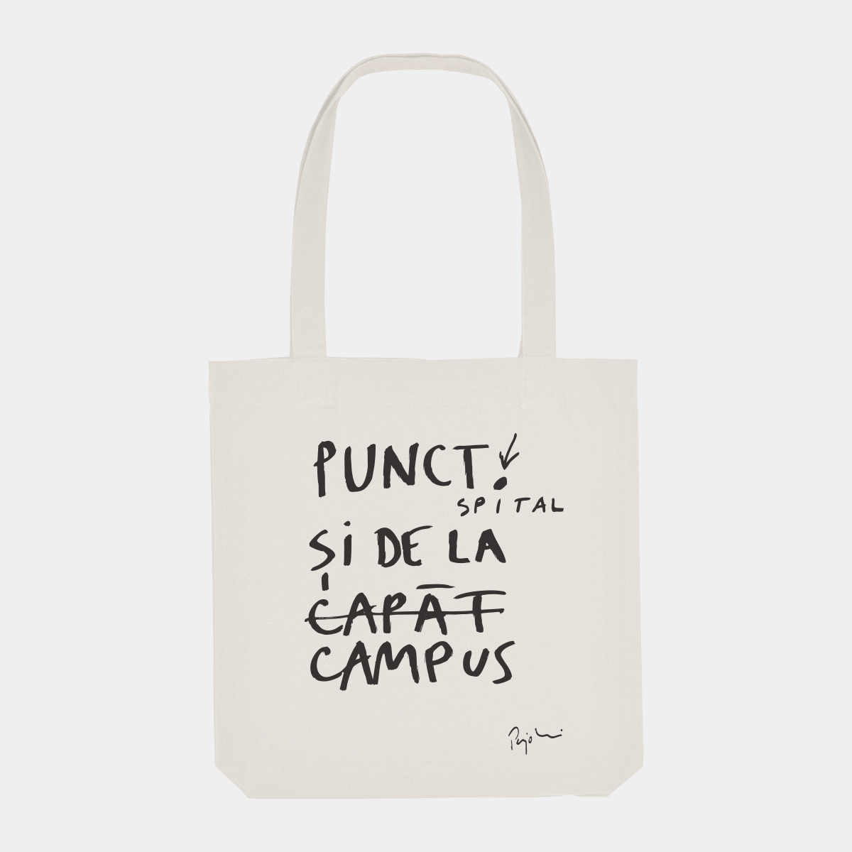 Tote Bag Punct și de la Campus