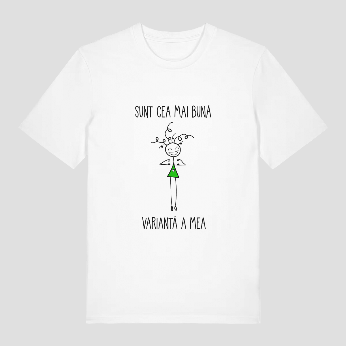 Sunt cea mai bună variantă a mea (I am the best version of myself) - Muscle T-shirt